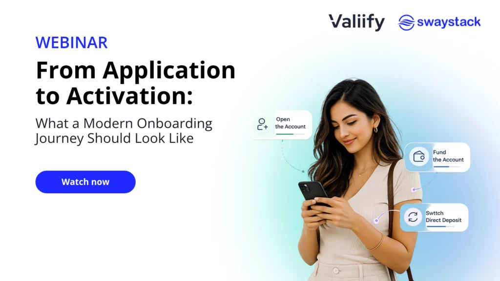 Watch the webinar on how banks and credit unions can improve onboarding, increase account activation, drive direct deposits, and reduce inactive accounts.