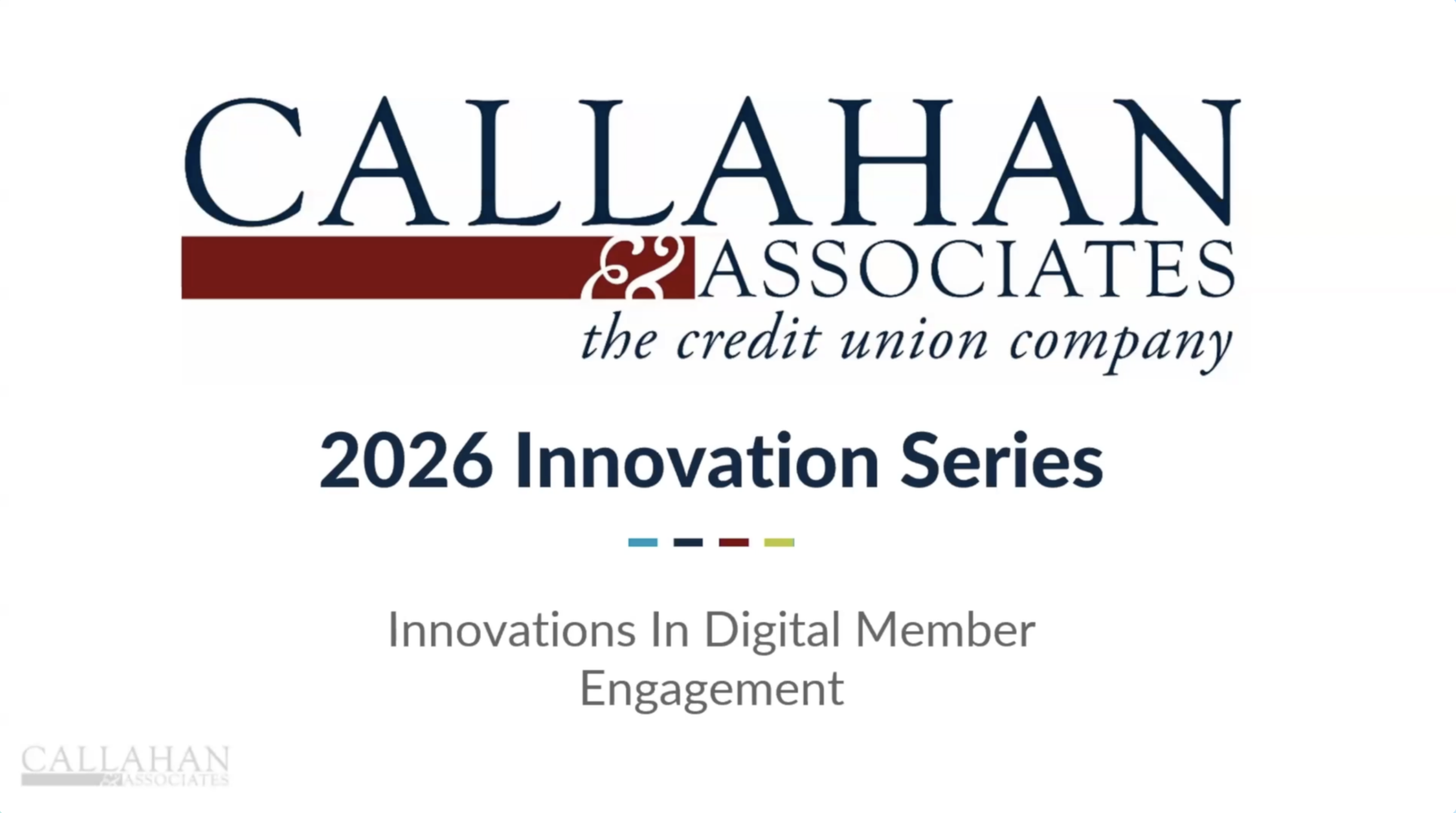 2026 Innovation Series Winner: Digital Member Engagement